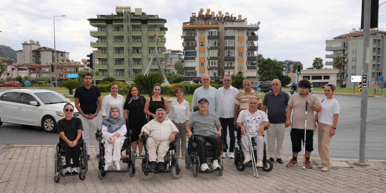 Alanya Çevreyolu’nda Engelsiz Yaya Dönemi: 310 Noktadaki Erişim Engeli Kaldırıldı