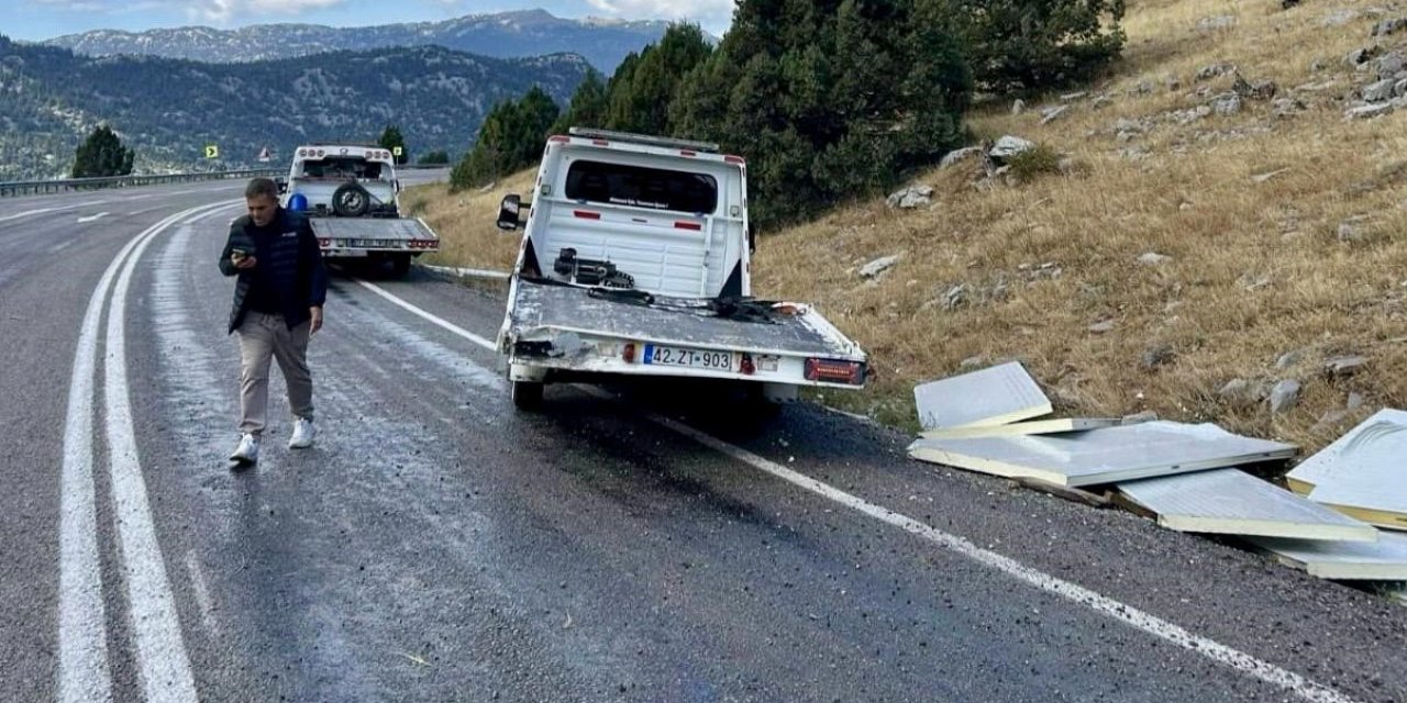 Antalya’da İki Ayrı Trafik Kazasında 2 Kişi Yaralandı
