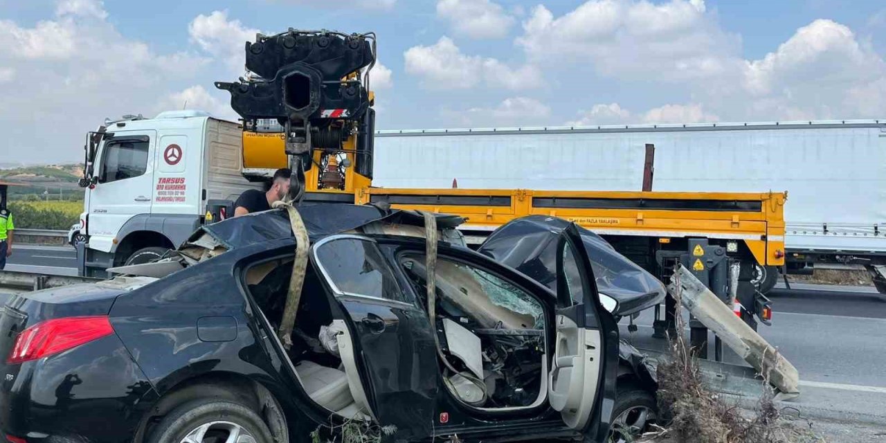 Tarsus’ta Trafik Kazası, 1 Ölü