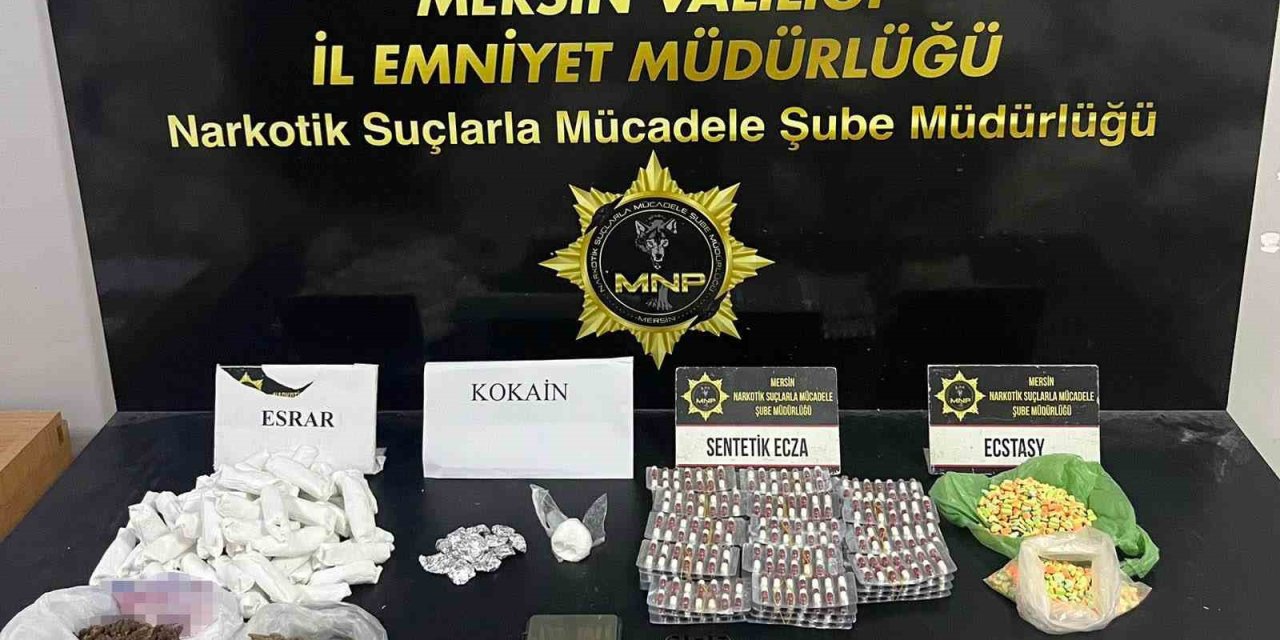 Mersin’de Uyuşturucu Operasyonları: 5 Tutuklama