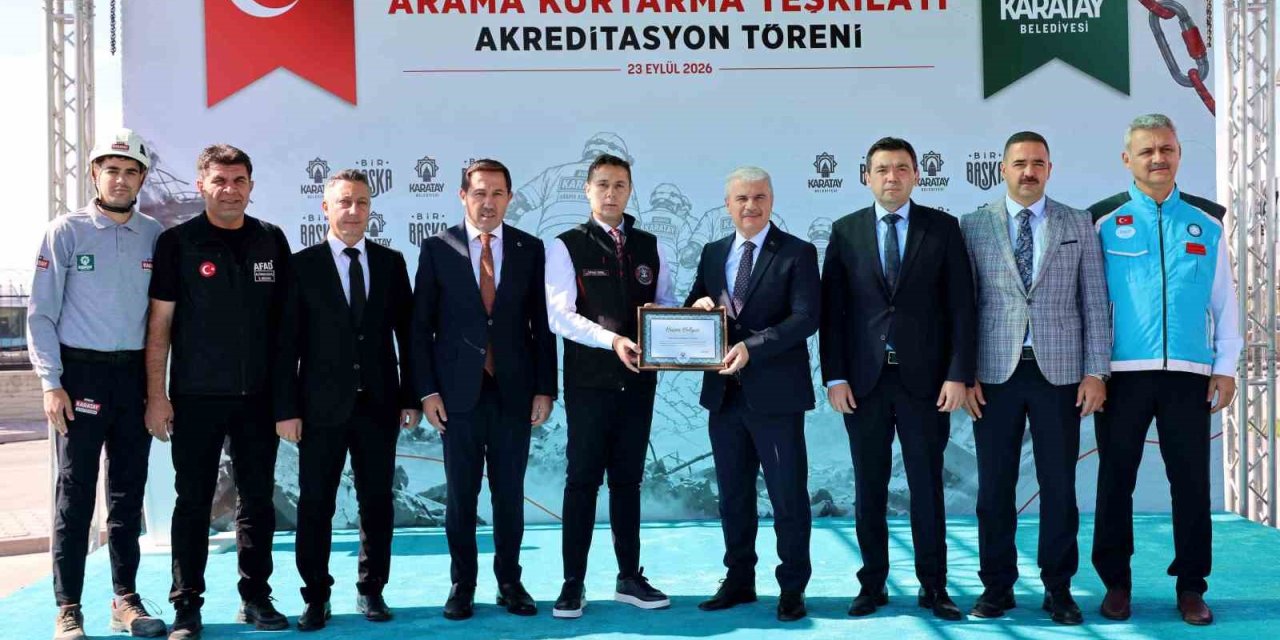 Karatay, Arama Kurtarmada Konya’nın Akredite Tek İlçesi Oldu