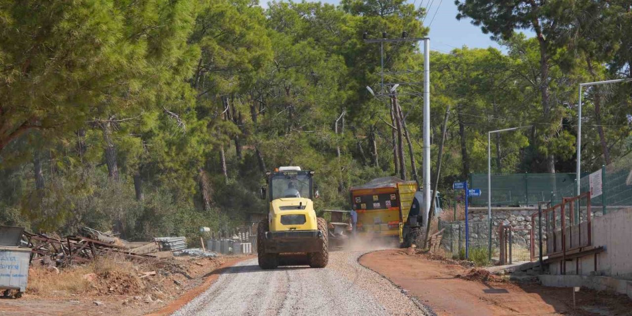 Keşefli Mahallesi’nde 2 Kilometrelik Yol Asfaltla Buluştu