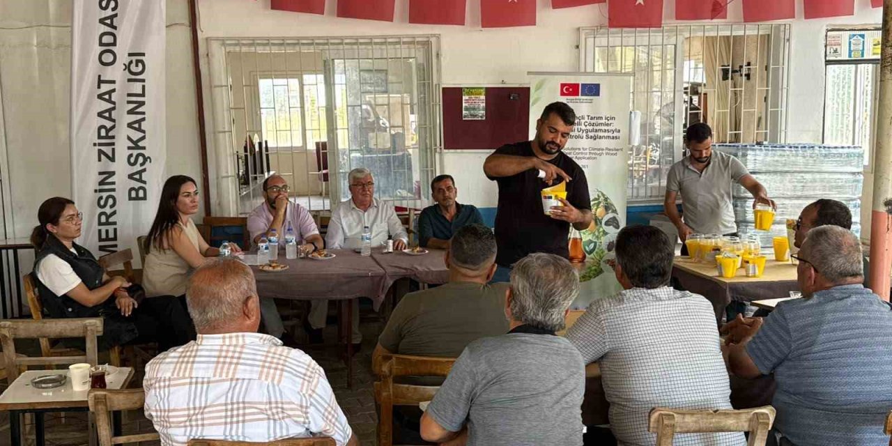 Mersin’de Çiftçilere Akdeniz Meyve Sineğiyle Mücadele Eğitimi