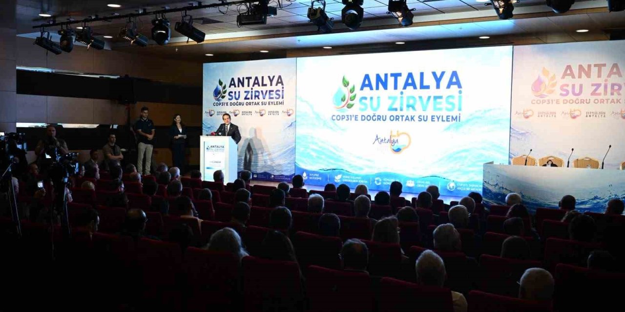 Antalya’nın Suyu Zirvede Konuşuldu