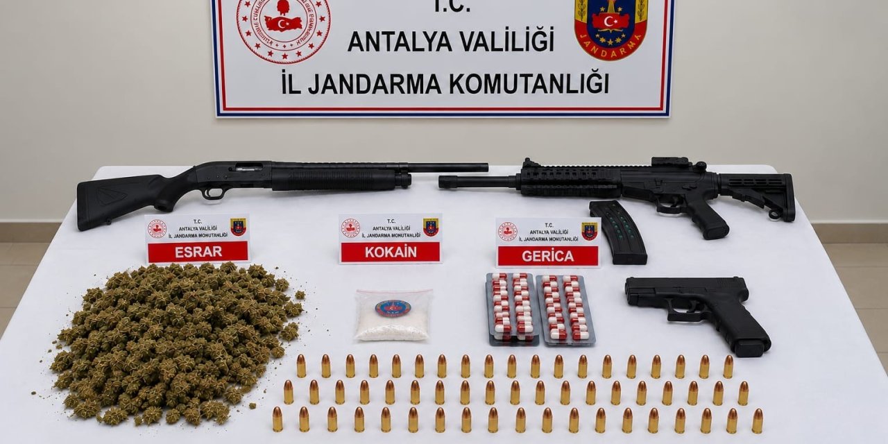 Serik’te Uyuşturucu Operasyonu: 20 Gözaltı