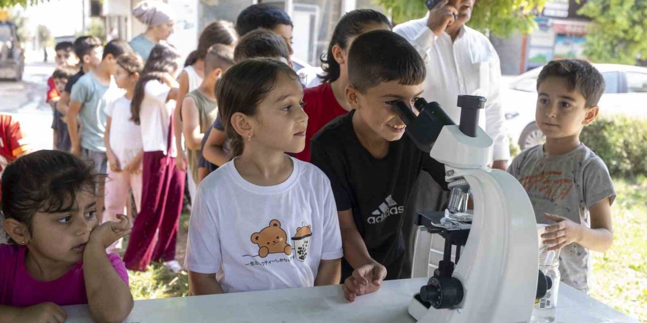 Mersin’de Bilim Atölyeleri Çocukların Ayağına Taşındı