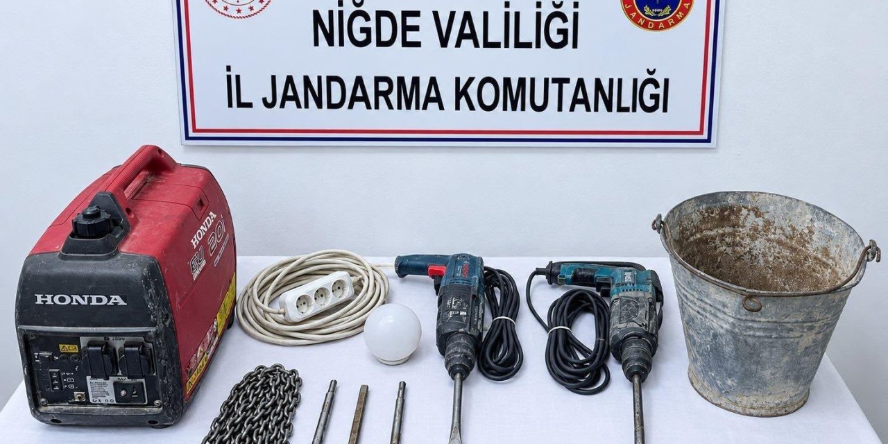 Niğde’de Kaçak Kazı Operasyonu: 1 Şüpheliye İşlem