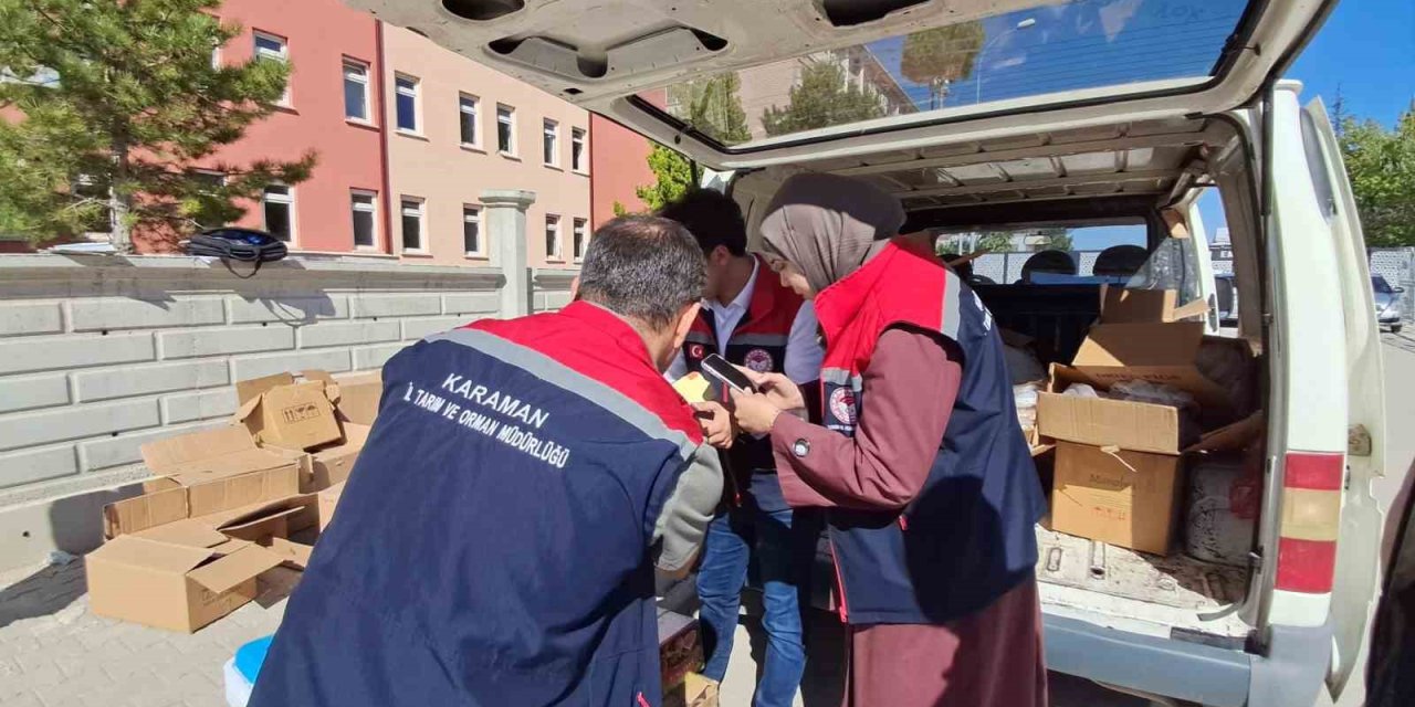 Karaman’da "gıda Güvenliği-1 Operasyonu": Etiketsiz Ve Bandrolsüz Ürünler Ele Geçirildi