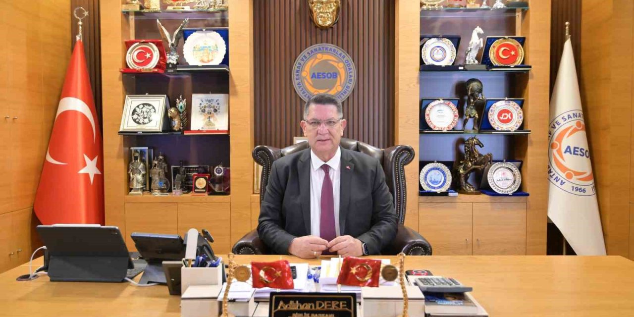 Aesob Başkanı Dere: "zincire Karşı Esnaf Korunsun"