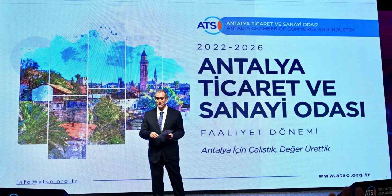 Atso Başkanı Hacısüleyman: "antalya’nın Geleceğine Yatırım Yaptık"