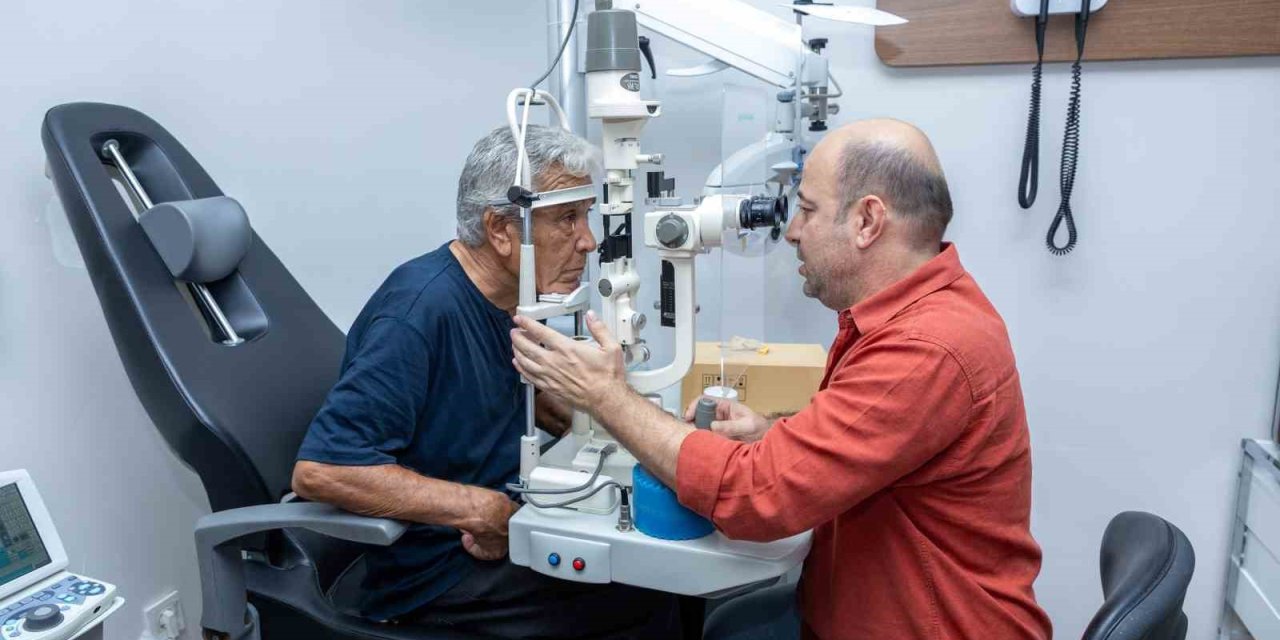 Mersin’de 65 Yaş Üstü Vatandaşlara Göz Sağlığı Desteği