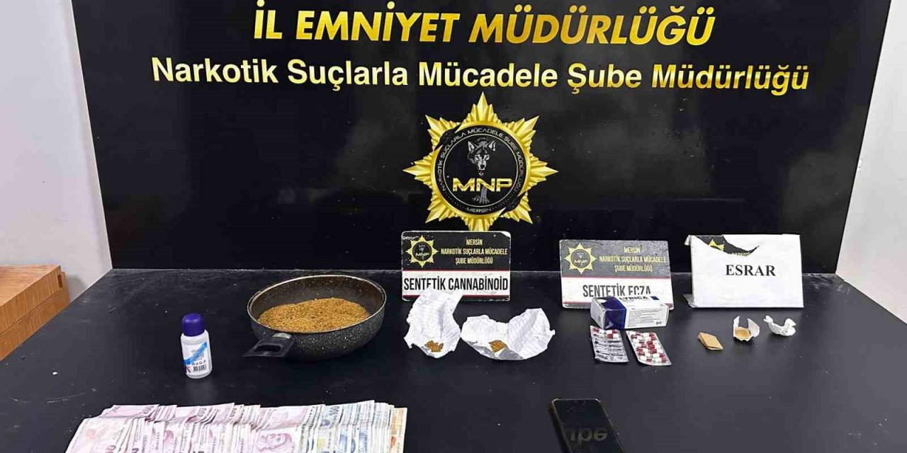 Mersin’de Uyuşturucu Operasyonunda 1 Şüpheli Tutuklandı