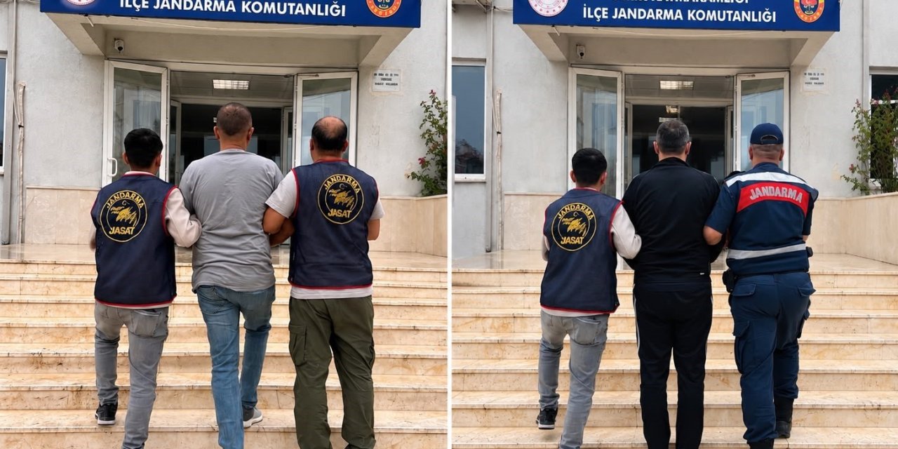 Serik’te Hapis Cezası İle Aranan 2 Hükümlü Yakalandı
