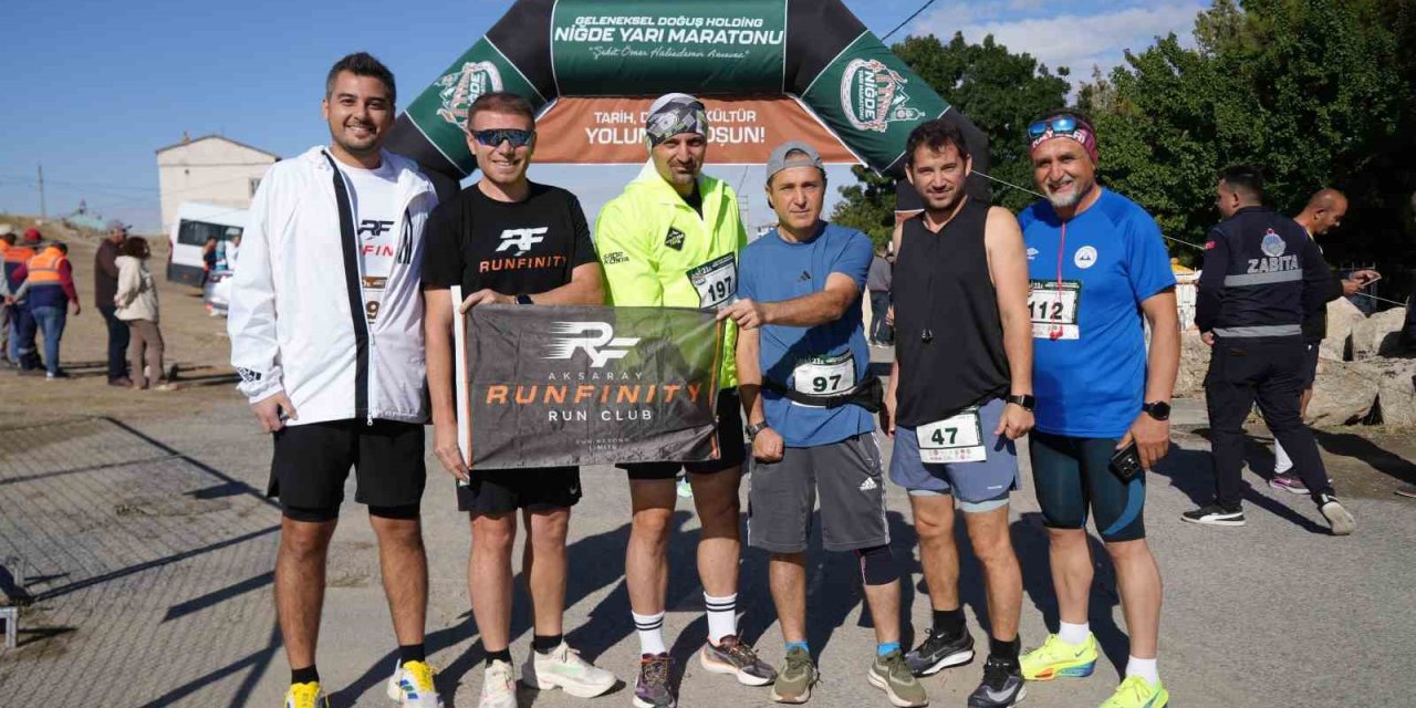 Niğde’de 3. Geleneksel Yarı Maratonu Koşuldu