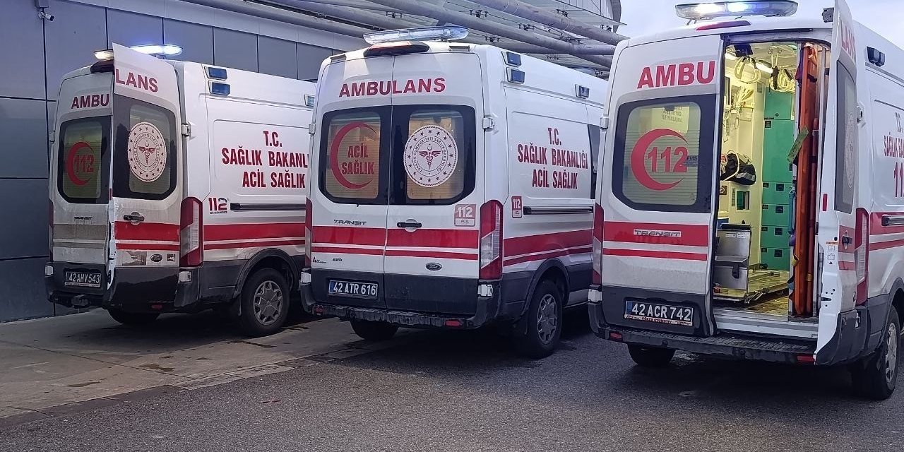 Konya’da İki Ayrı Kazada 6 Kişi Yaralandı