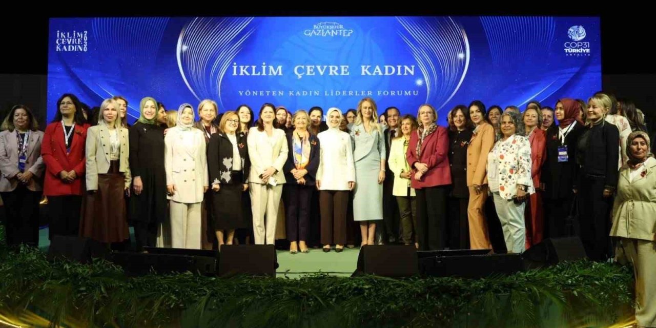 Rektör Özkan, Cop31 Öncesi Kadın Liderler Forumu’na Katıldı