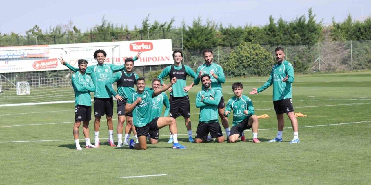 Konyaspor, Başakşehir Maçı Hazırlıklarını Sürdürdü