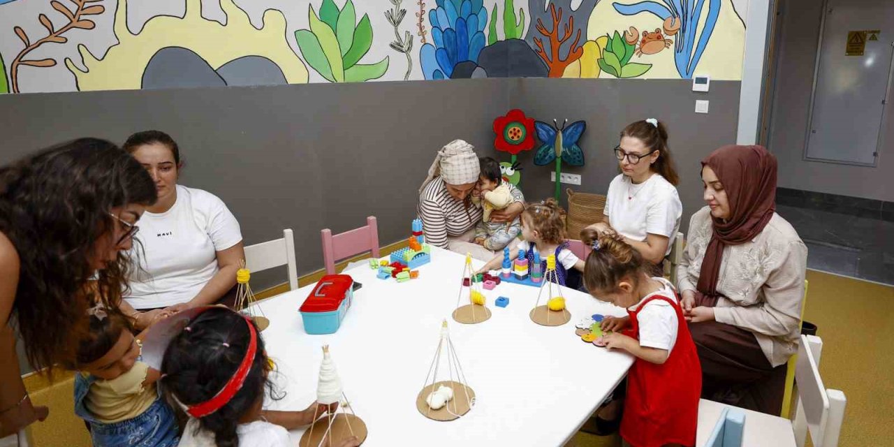 Mersin’de Oyun Atölyeleri Çocukların Gelişimine Katkı Sağlıyor