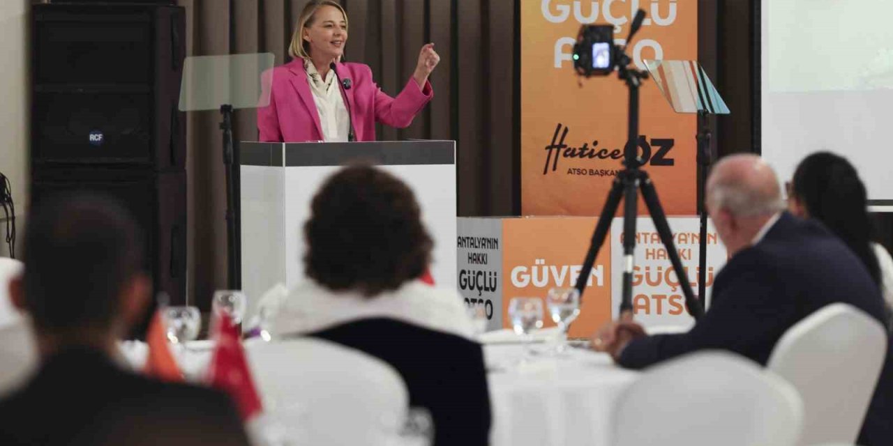 Atso Adayı Hatice Öz:  "antalya Geleceği Kuran Şehir Olmalı"
