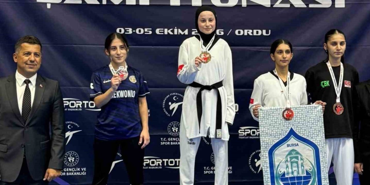 Mersinli Taekwondocu Türkiye İkincisi Oldu