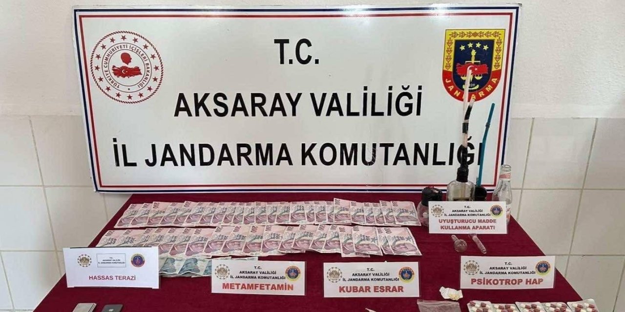 Aksaray’a Uyuşturucu Sevkiyatına Jandarma Darbesi