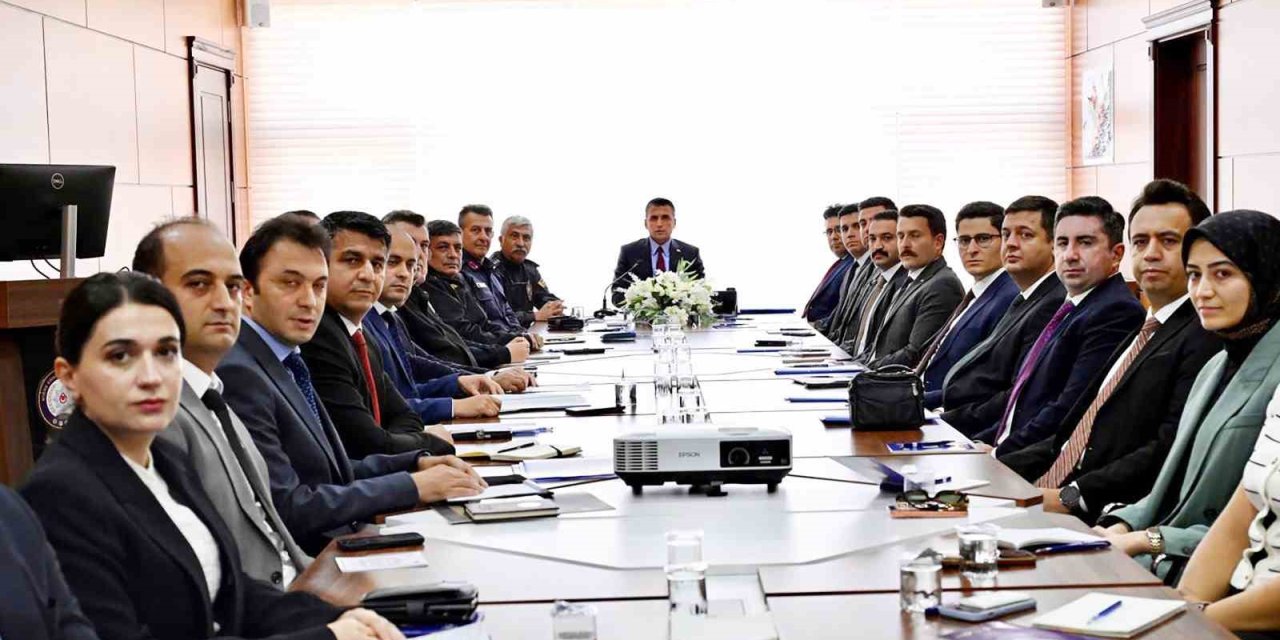 Niğde’de Suçla Mücadele Toplantısı Gerçekleştirildi