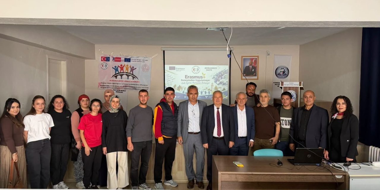 Erasmus+ Deneyimleri Bor Ve Altunhisar’da Paylaşıldı