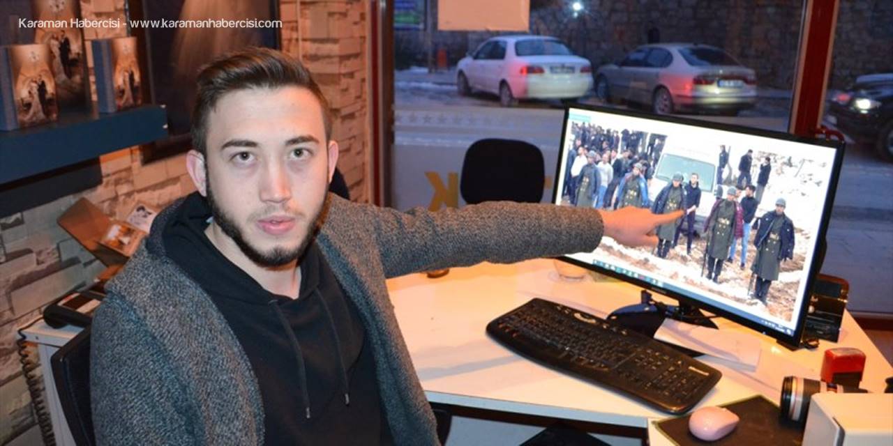 Şehit Cenazesinde  Yaşanan Duygusal Anları Anlattı