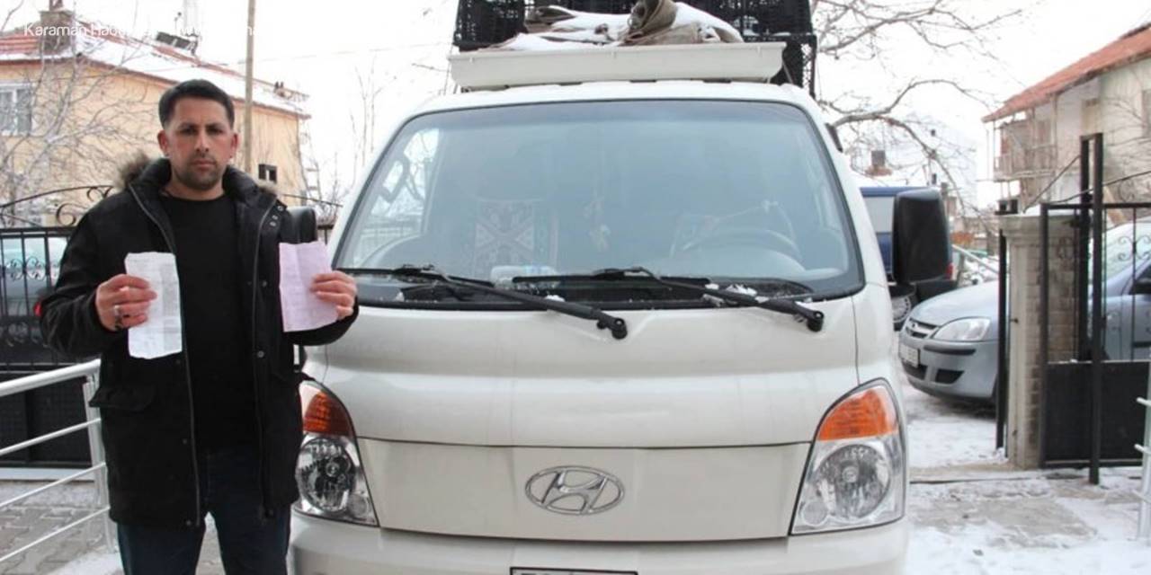 Karamanlı Pazarcı Alkolmetre Kurbanı  mı Oldu