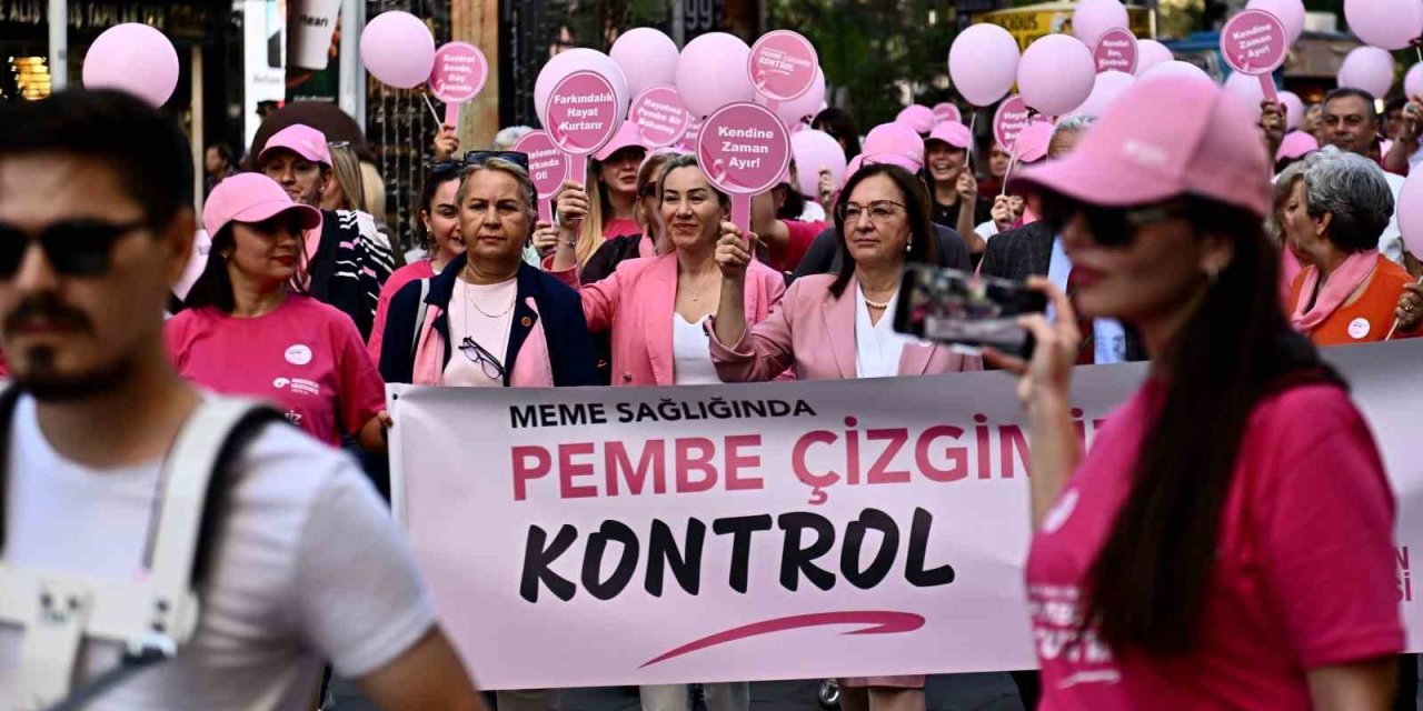 Meme Kanserine Karşı Farkındalık Yürüyüşü