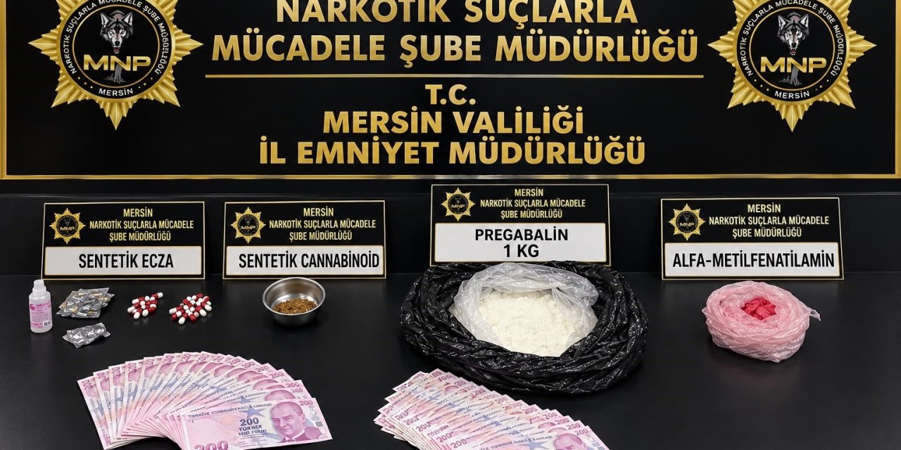 Mersin’de Uyuşturucu Operasyonu: 2 Tutuklama