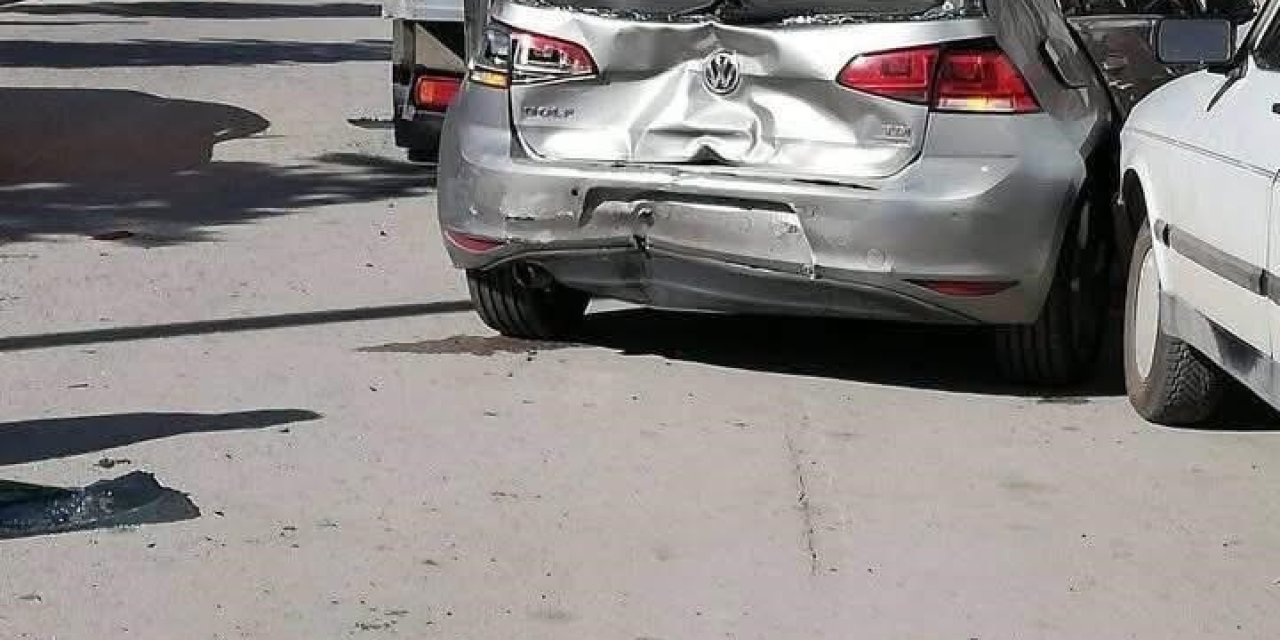 Konya’da Zincirleme Kaza: 3 Yaralı