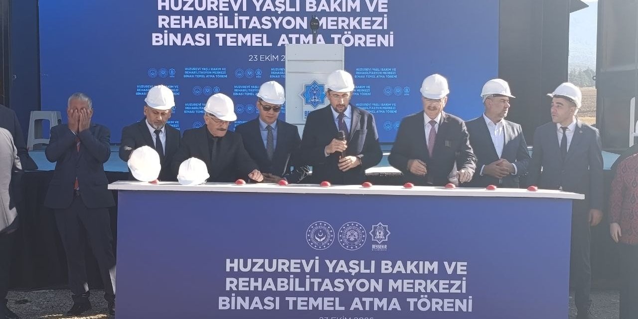 Beyşehir’e Yeni Huzurevinin Temeli Atıldı