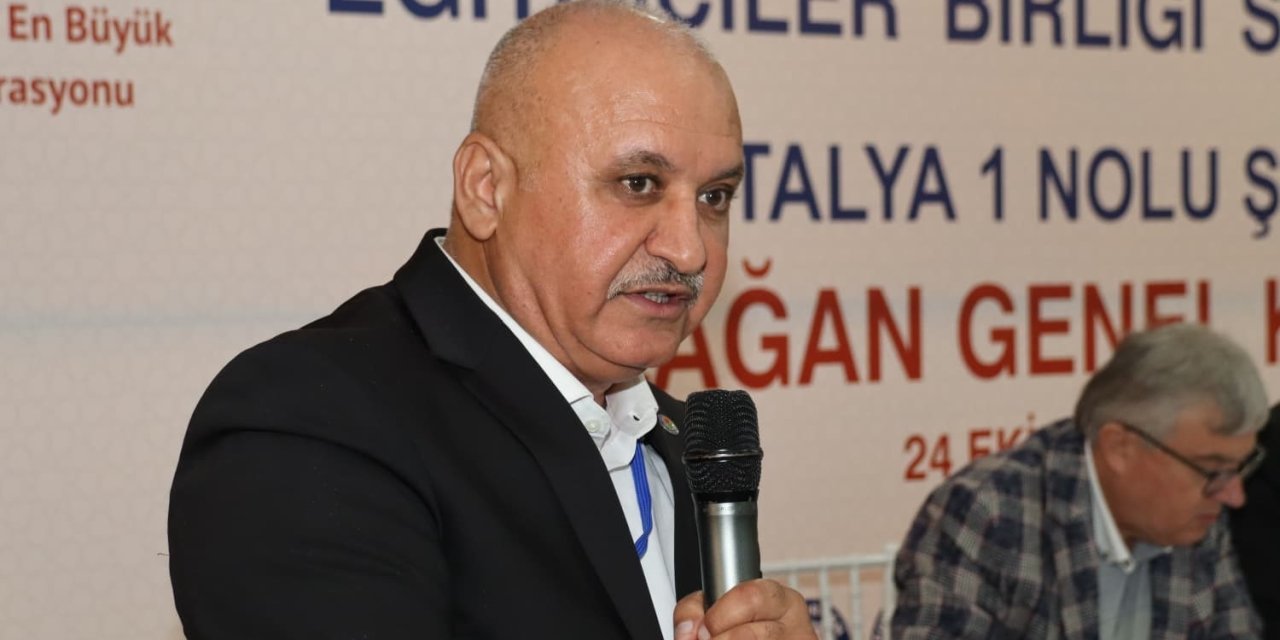 Eğitim-bir-sen Antalya’da Eyüp Bülent Miran Güven Tazeledi