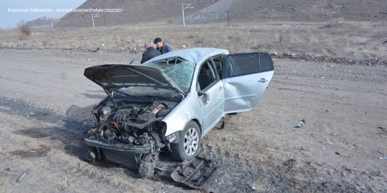 Konya Yolunda Trafik Kazası: 2’si Çocuk 4 Yaralı