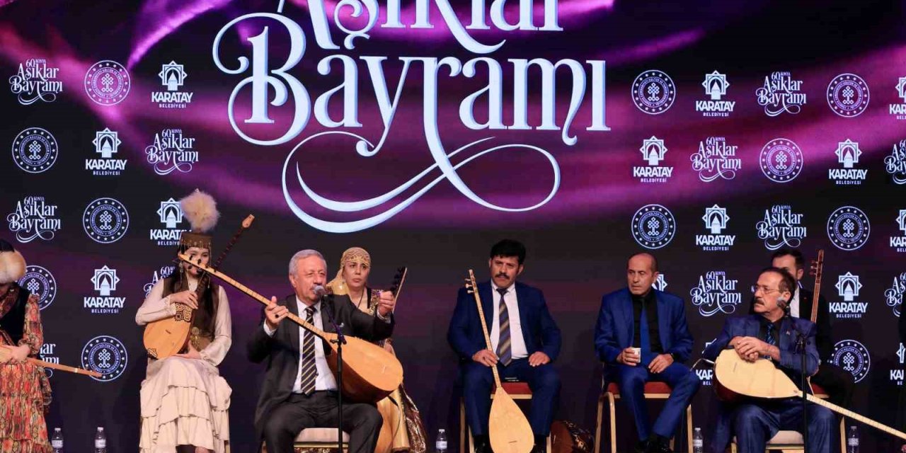 25 Şehir Ve 5 Ülkeden Aşıklar 60. Konya Aşıklar Bayramı’nda Buluştu
