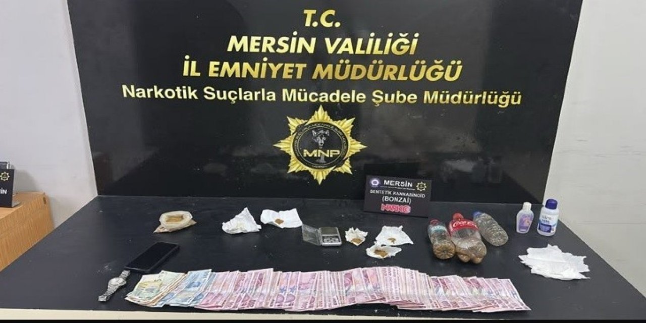 Mersin’de Uyuşturucu Operasyonu: 2 Tutuklama