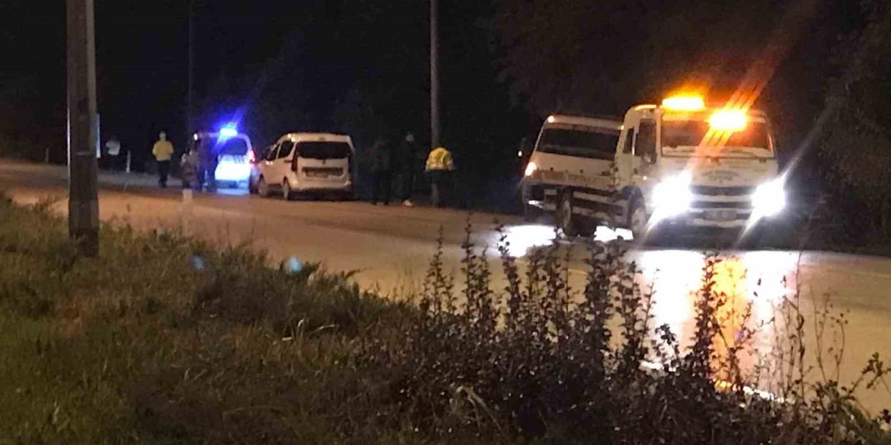 Ereğli’de Otomobil Şarampole Düştü: 1 Yaralı