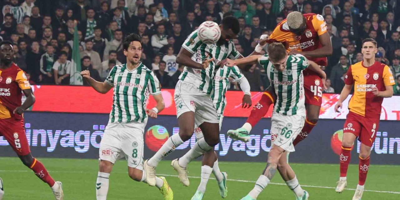 Trendyol Süper Lig: Konyaspor: 0 - Galatasaray: 1 (maç Devam Ediyor)
