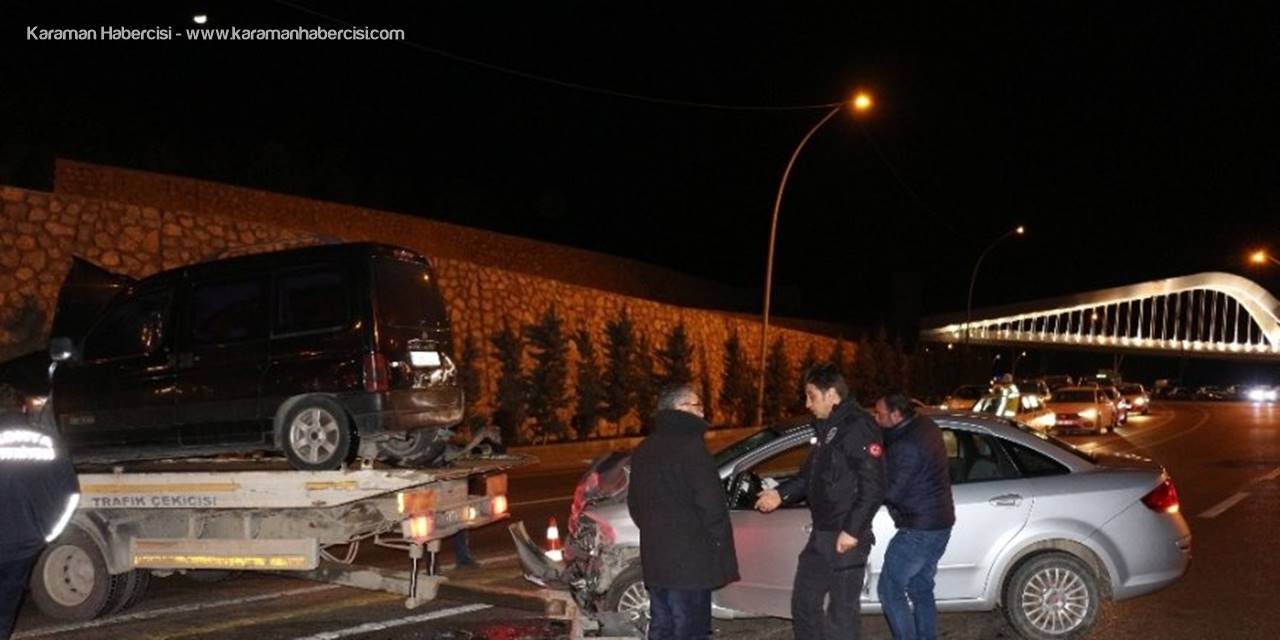 Konya'da Trafik Kazası : 4 Yaralı