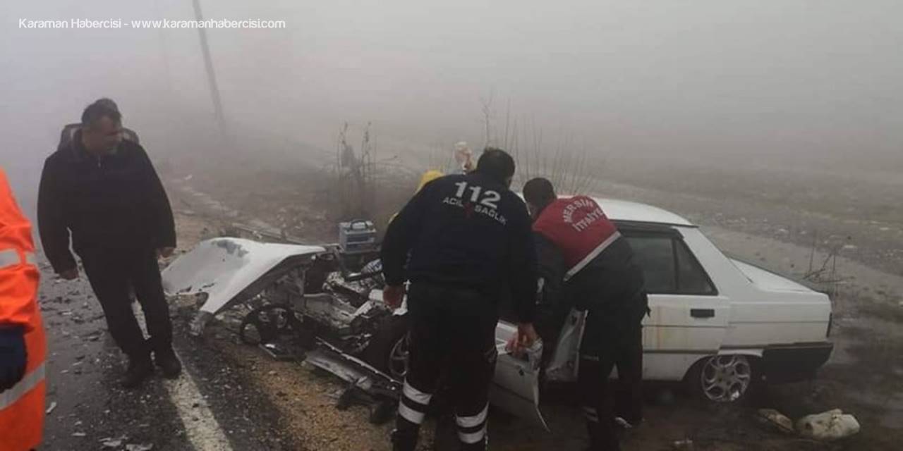Sis Kaza Getirdi: 4 Yaralı