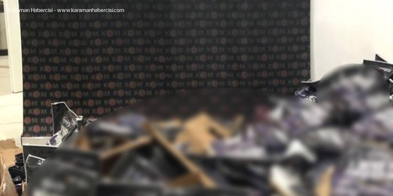 Alanya’da 1 Ton Kaçak Protein Tozu Ele Geçirildi