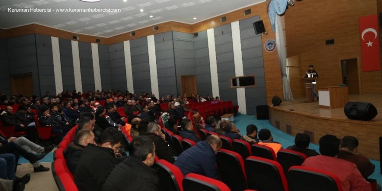 Belediye Çalışanlarına Bağımlılık Yapan Zararlı Maddeler Anlatıldı