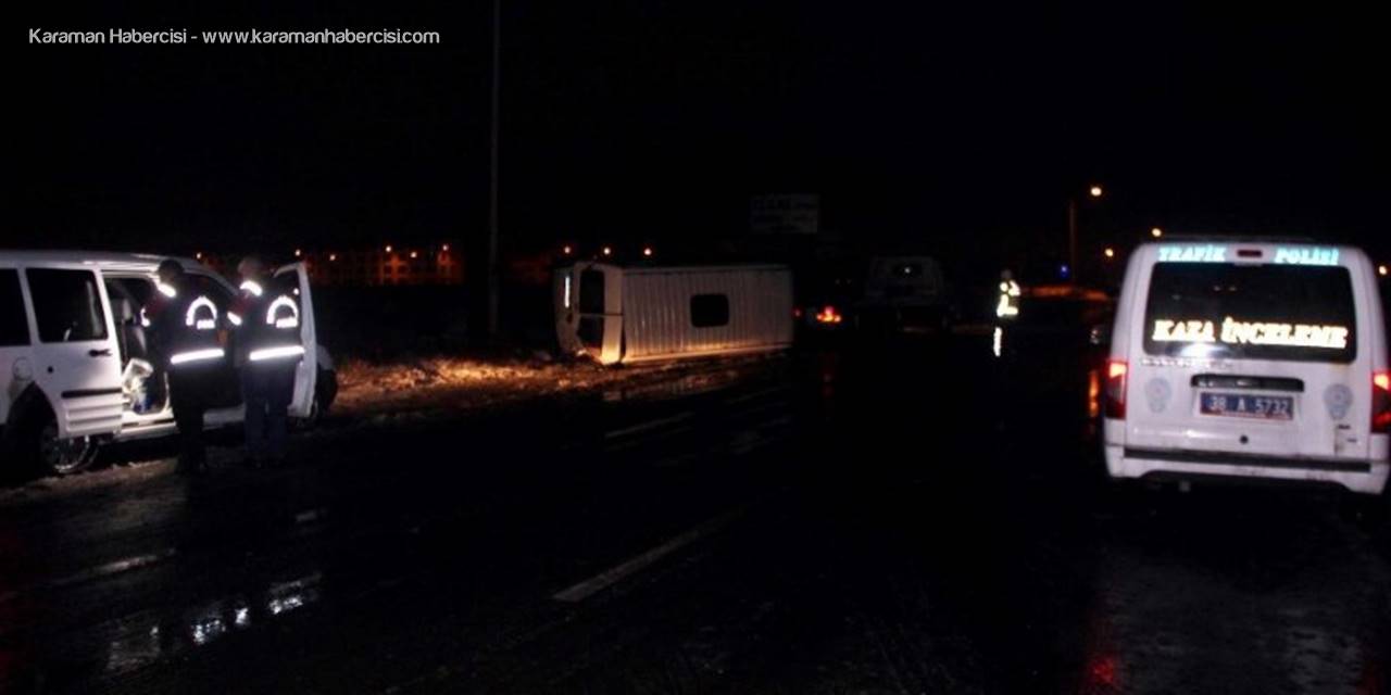 Kayseri’de İşçi Servisleri Çarpıştı: 17 Yaralı