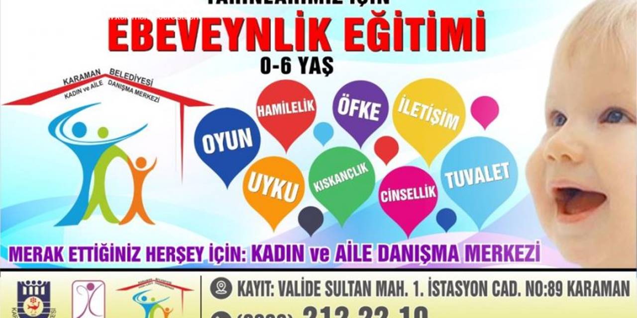 Karaman'da Anne Baba Adaylarına Eğitim