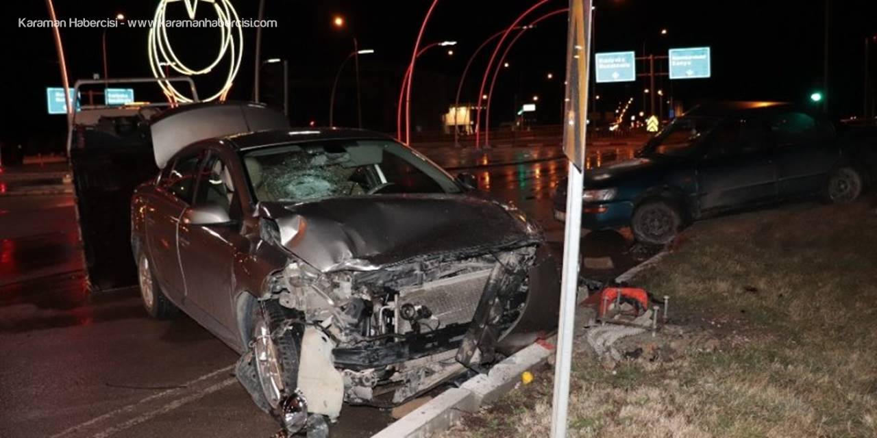Karaman’da Trafik Kazası: 4 Yaralı