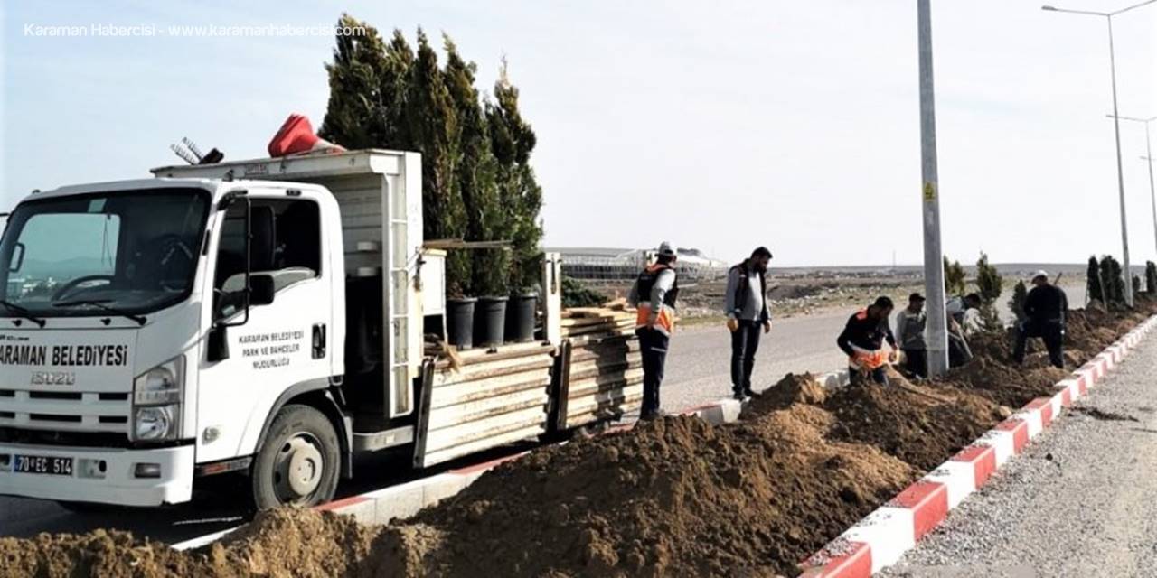 Karaman’da Refüjlerde Ağaçlandırma Çalışması