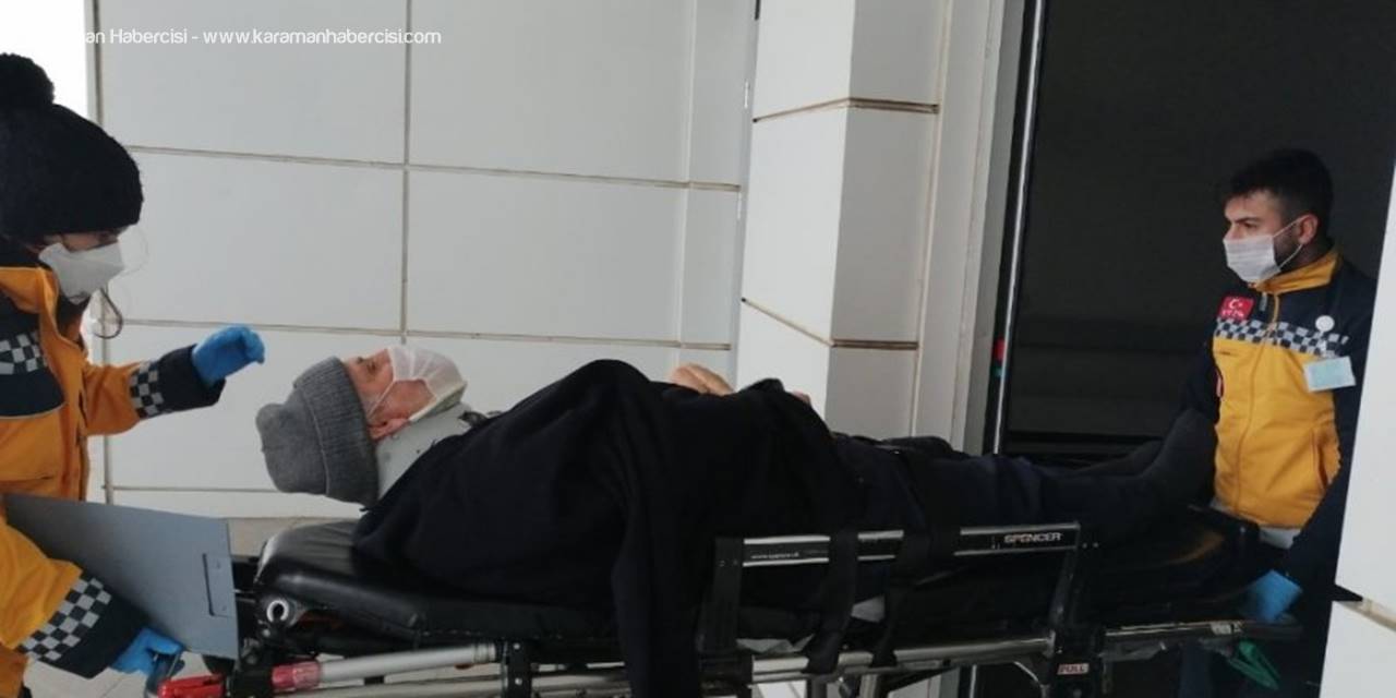 Konya Plakalı Otomobil Aksaray’da Şarampole Devrildi