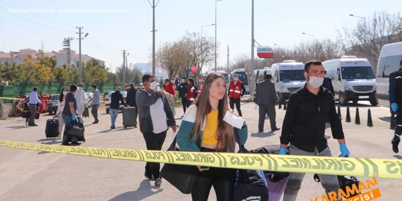 Karaman'da Karantina Misafirlikleri Sona Erdi