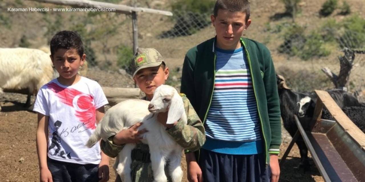 Yörük Çocuğu Alperen’in Asker Hayali Gerçek Oldu